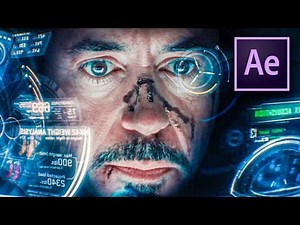 IRON MAN HUD EFFECT in After Effects (Tutorial)