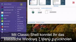 Das Ende von Classic Shell