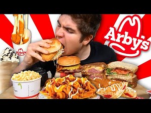 DELICIOUS ARBY'S MENU FEAST • MAC & CHEESE, Brown Sugar BACON, Burgers, LOADED Curly Fries + MORE!