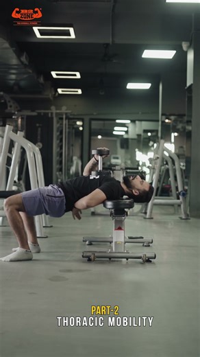 Thoracic Mobility Part 2- Improve Posture & Rotation-by PREM TIWARI | B2ZONE