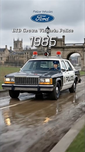 🚔🚨 From classics to cruisers: Ford’s police evolution 📜➡️🚓 | Ford Crown Victoria Police Interceptor