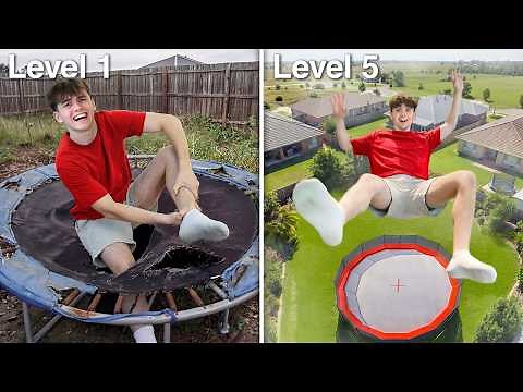 I Tested 5 Levels of Trampolines