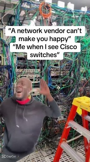 When I see Cisco switches #ccna #cisco #cybersecurity #networkengineer #it