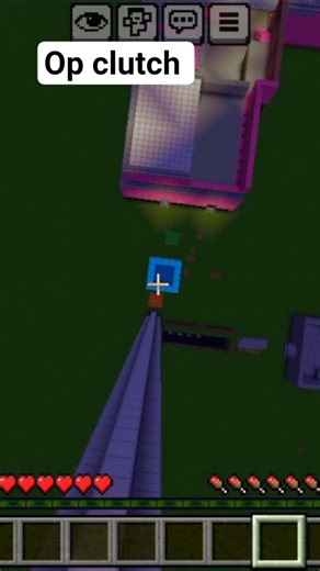 op clutch 🤣🤣 #shadow #minecraft #viral#video#shorts#