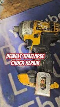 Dewalt Impact Driver DCF885 timelapse chuck repair #powertoolrepair #asmr