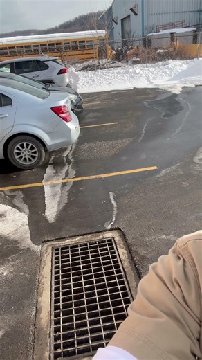 Catch Basin Frost Line!