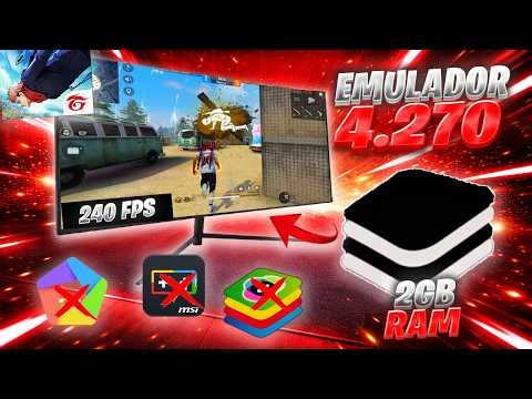 🔥 Play FREE FIRE on LOW-REQUIREMENT PCs / BEST LIGHTWEIGHT EMULATOR for Low-End PCs