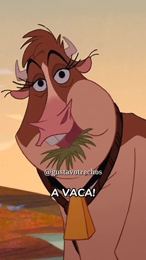 Filme: Nem Que a Vaca Tussa (2004) • #gustavotrechos #nemqueavacatussa #filme #disney #fyp #desenho #vaca