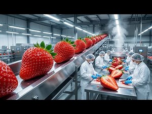Inside the Factory: How Fresh Strawberries Are Turned into IQF Frozen Strawberry Halves