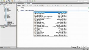 Lynda. Up and Running with PHP CodeIgniter / Section 3 - 2. Modeling a magazine