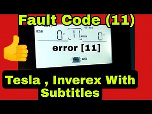 mppt inverter fault code 11 solution | full information about tesla or inverex inverters