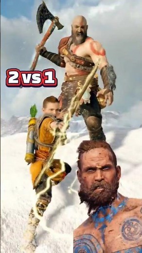 When Kratos & BOY Fight Together 😤⚔️
