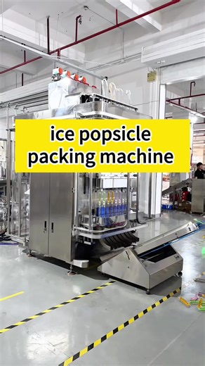 Automatic Ice Popsicle Packing Machine Efficiency
