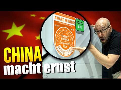 China schockt Europa! Warum ist diese PV-Speicher so effizient? 
