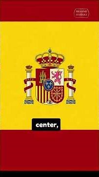 Spain’s Flag Has a Secret Meaning 🇪🇸🤯#Shorts#SpainFlag#Geography