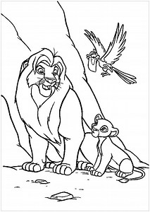 You'll also like these Printable The Lion King coloring sheets for Kids