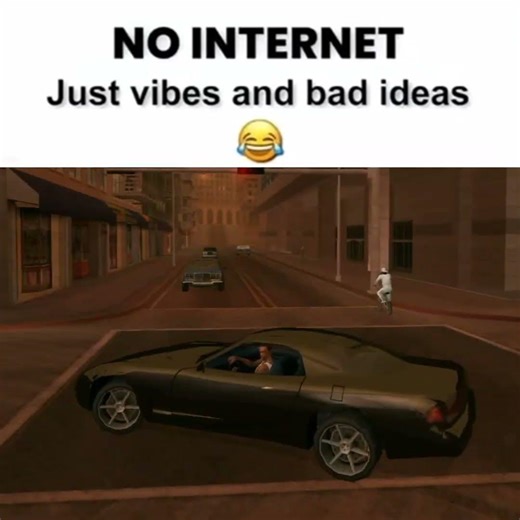 no internet just open san with no plans #gta #grandtheftauto #gtasanandreas #sanandreas #nostalgia