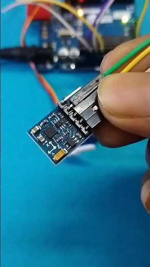 Arduino HMC5883L Compass Sensor with Servo Motor #shorts