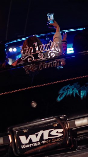 Lady Lowrider Cruising with Style