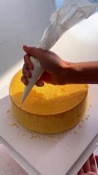 Making a cake that shaped like a mountain road with 8-inch cake. If you can't do it, I will hit you