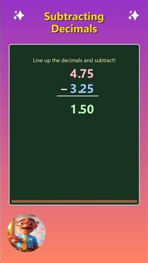 Subtract Decimals EASILY! 🔢 | Grade 6