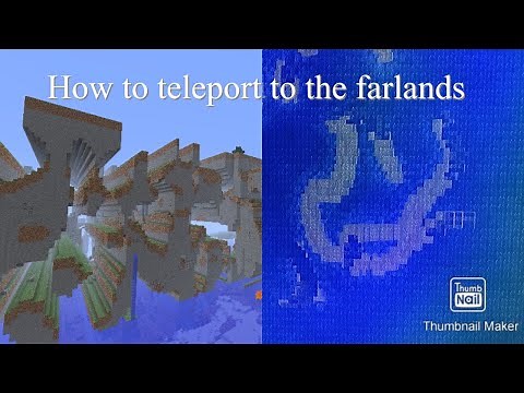 How to teleport to the farlands (All platforms!)