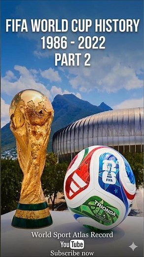 FIFA World Cup History 1930 - 2022 | Part 2 | All Champions History 🏆⚽ #Shorts #FIFAWorldCup