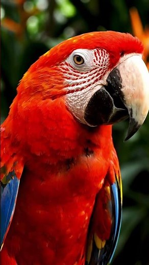 Scarlet Macaw #birds#parrot