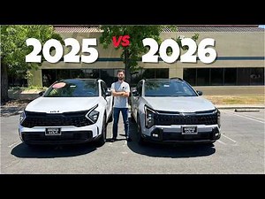 NEW 2026 Kia Sportage X-line vs OLD 2025 Kia Sportage X-line