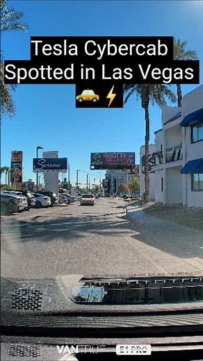 Tesla Cybercab Spotted in Las Vegas 🚕⚡