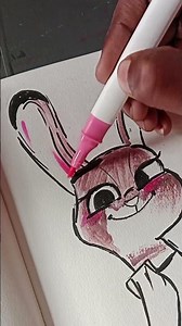 Drawing Judy ✨#disny #zootopia2 #art#drawing