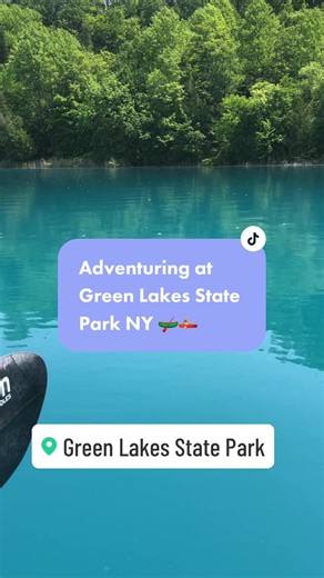 Exploring Green Lakes State Park in New York