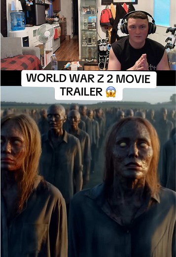 WORLD WAR Z 2 MOVIE TRAILER 😱 #foryoupage #worldwarz2 #movie #viral #trending