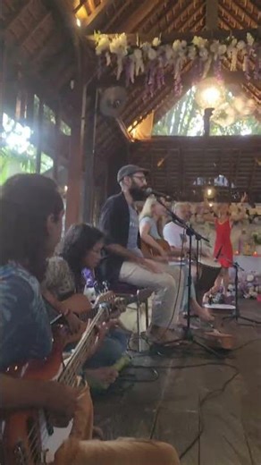 Bali Spirit Festival Shiva ji Mahmoud World Peace Chapel yoga Barn#dance #peace#ubud