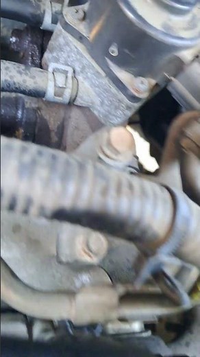 Nissan Xtrail 2006 egr valve removal