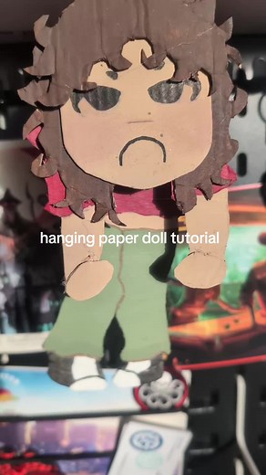 Hanging Paper Doll Tutorial: Crafting Made Easy