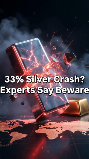Shubham Singh | Investor on Instagram: "33% Silver Crash? Experts Say Beware. Silver investors, ⚠️ listen carefully! Ole Hansen, Head of Commodity Strategy at Saxo Bank, warns: ‘A normalization could see silver slump by 1/3 relative to gold, lifting the (gold–silver) ratio to 70.’ Recent rally was driven by geopolitical tensions, but silver often falls faster than gold. Current Gold–Silver Ratio is 50 (normally 60–70). silver is now overpriced. History shows: either gold rallies or silver crashe