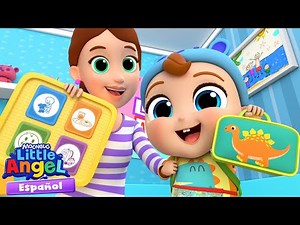 Bebé Juan se prepara para ir a la escuela 🏫 Canciones Infantiles 🎵 Little Angel Español