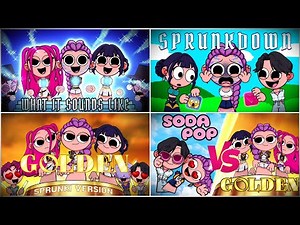 K Pop Demon Hunters & SODA POP BEST Sprunki Animated Parody Compilation !