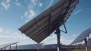 Multiple Sets Of Large Solar Panel Arrays Stock Footage SBV-310447919 - Storyblocks