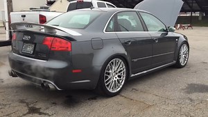 Twin Turbo Audi RS4 😨 | Audi Power