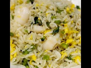 Chinese Food Cooking: How to make fried rice with Green beans, Dried Tofu and Fishsticks
