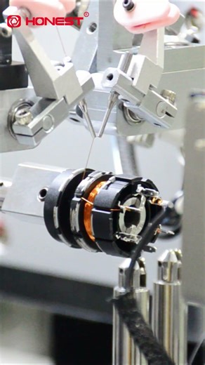 Stepper Motor Assembly Line - Stator Bracket Winding Machine
