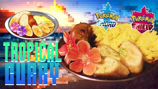 How to make tropical curry from Pokemon Sword and Shield