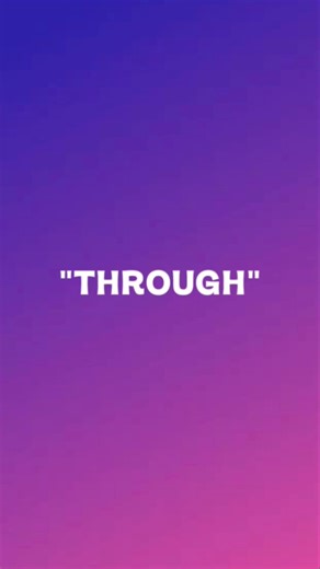 Most people say THROUGH wrong | Speak It Right #shorts #vocabs #learnenglish #pronunciation