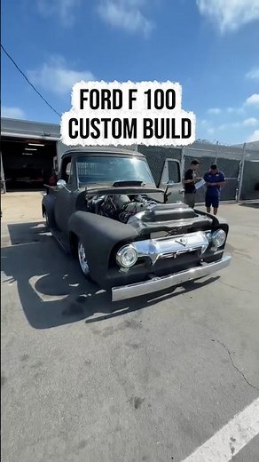 This F100 don’t drive, it hunts. LS swap, tucked bay, four-link coilover rear, blacked out frame.