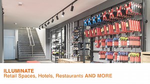 Showcase the space! The all-new #LEDVANCE CCT Selectable Performance Class Track Lights have arrived and are ideal for replacing traditional luminaires at your retail stores, hotels, restaurants, and more. Offered in white and black finishes in sleek shape utilizing our Scale Design, select from 4 color temperatures (2700, 3000, 3500, 4000K) and wattage options (15, 15-25, 35, and 45W). Our ZOOM Series allows you to adjust the beam angle easily for the perfect lighting capture with a 90 CRI. Our