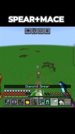 How to Do Spear-Mace PvP in Minecraft Mobile Like Wemmbu & Manepear