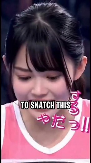 ¡El reto del gusano resbaladizo acaba con el perdedor! 🤣 #shorts #japón #concurso #divertido