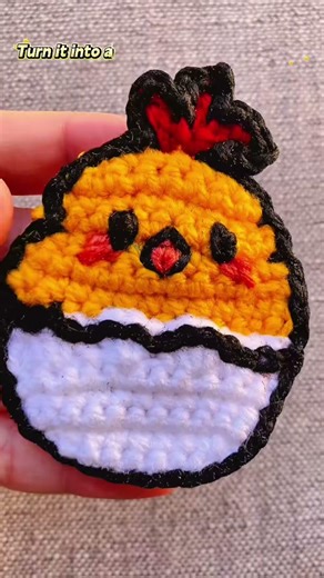 Easy Easter Crochet Chick in Egg 🐣 Beginner Crochet Pattern | Cute Keychain Idea